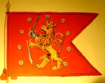 rakuuna-rykmentin komppanialippu 1686